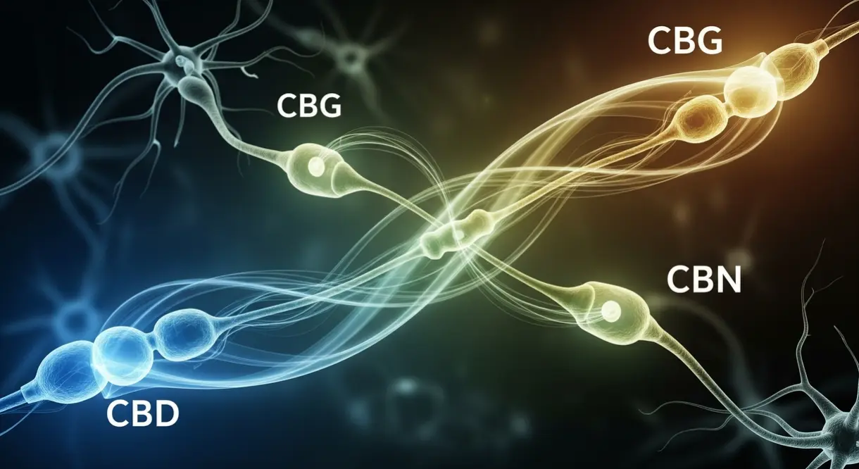 CBD, CBG y CBN