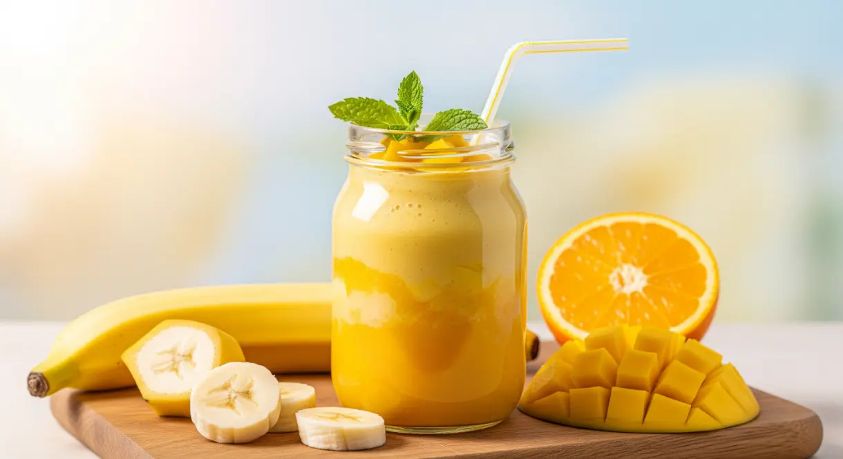 Smoothie Tropical con CBD: Sabor y Bienestar en un Vaso
