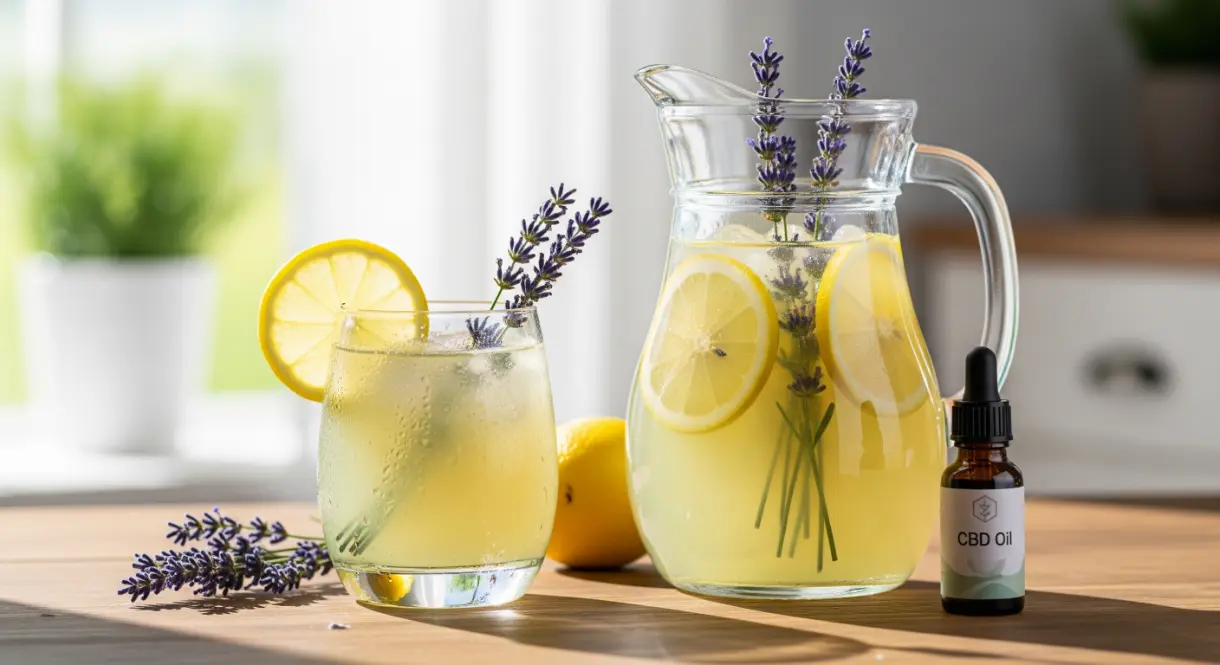 Limonada Aromática con CBD: El Equilibrio Perfecto entre Frescura y Relajación